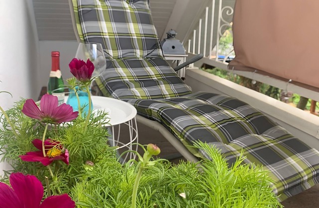 Apartamento 'Ferienwohnung Im Ländlichen Raum' con balcón y Wi-Fi