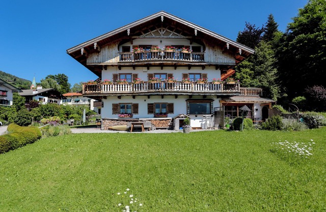 Appartement de vacances "Landhaus Staudacher" avec vue sur le lac, balcon, jardin et Wi-Fi