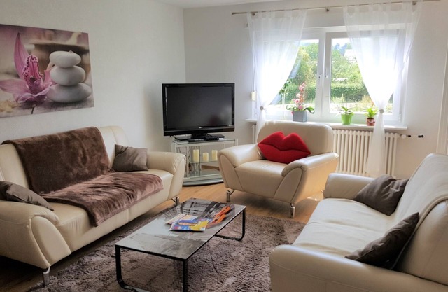 Appartement "Miezerle" avec terrasse privée, balcon et Wi-Fi