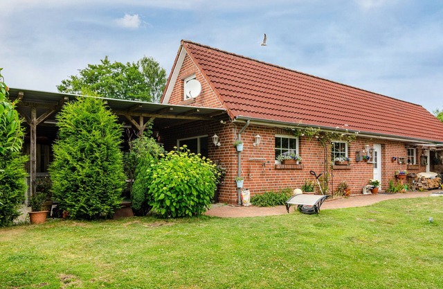 Appartement de vacances "Möwchen" avec terrasse privée, jardin partagé et Wi-Fi