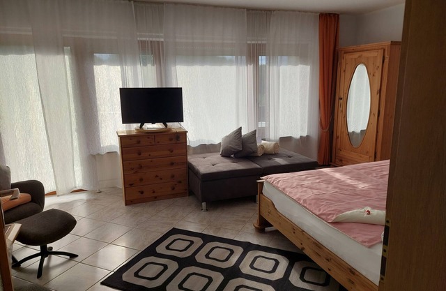 Appartement "Osterwiese" avec terrasse privée, jardin privé et Wi-Fi