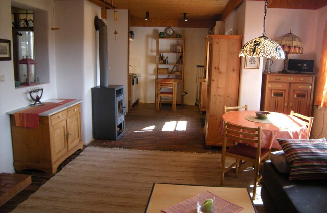 Appartement "Rhön-Antik" avec vue sur les montagnes, piscine partagée et Wi-Fi