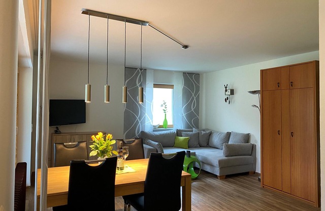 Appartement "Rotenbuck, Typ B" avec vue sur les montagnes, balcon et Wi-Fi