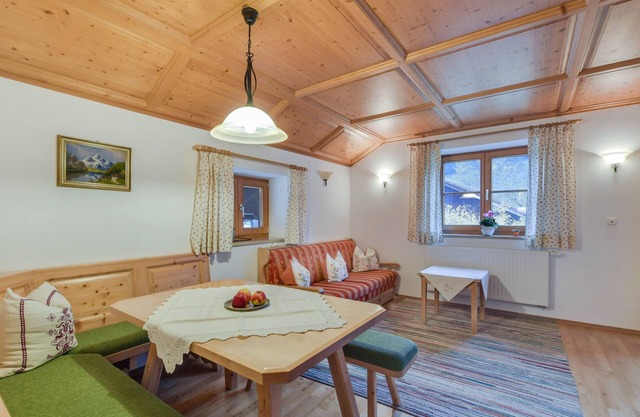 Appartement de vacances "Sommerwind" avec vue sur montagne, jardin et balcon