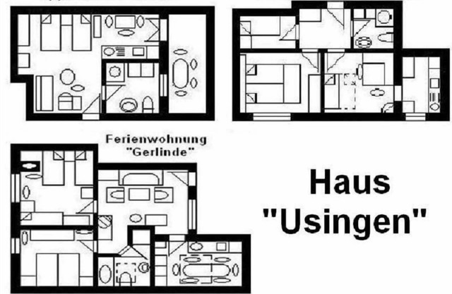 Appartement de vacances Usingen pour 1 - 15 personnes avec 6 chambres à coucher - Logement de vacanc