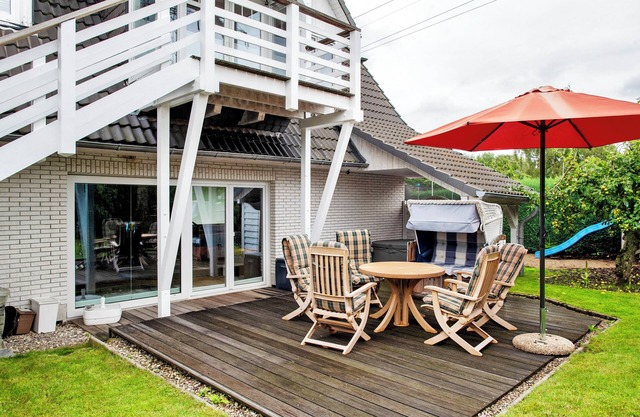 Appartement 'Wellness Ferienwohnung Müller' avec terrasse privée, jardin privé et Wi-Fi