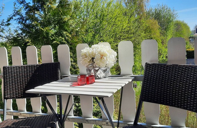 Appartement de vacances "Wikingerland Typ 2 Obergeschoss" avec balcon, jardin partagé et Wi-Fi