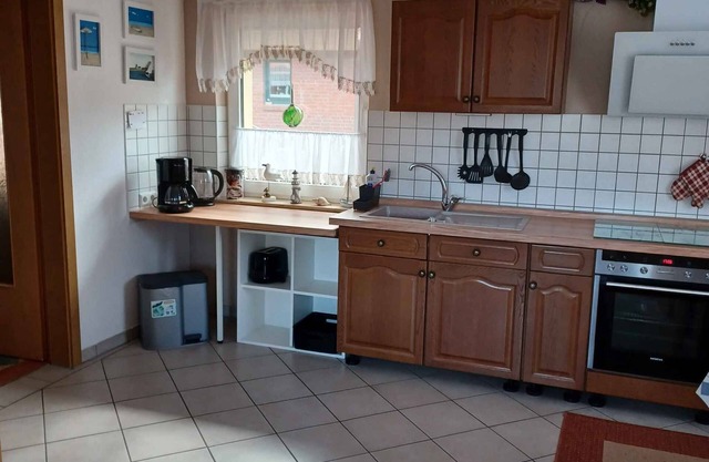 Appartement de vacances avec l'utilisation de jardin et barbecue