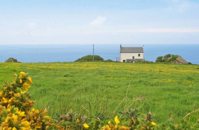 Maison de vacances avec de belles vues sur la mer de Cornouailles