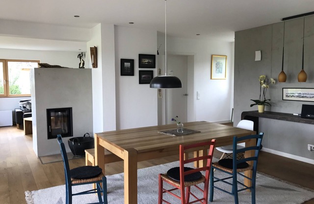 Maison de vacances avec vue sur la montagne, jardin et terrasse