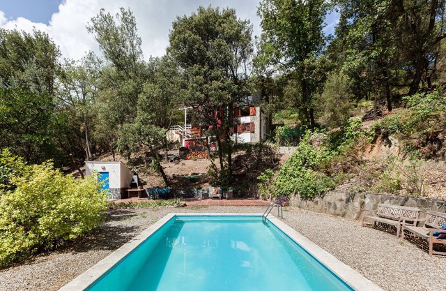 Maison de vacances 'House in Montseny' avec piscine privée, vue sur les montagnes et jardin