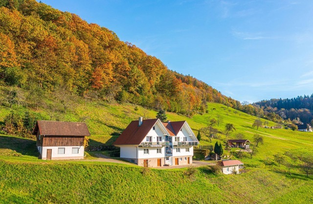 Location-Confort-Salle de bain privée séparée-Vue sur la campagne-Schwarzwald...