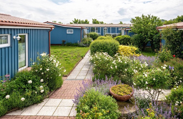 Appartement de vacances 'Möve ABA Appartment 22' avec vue sur la mer, jardin commun et Wlan