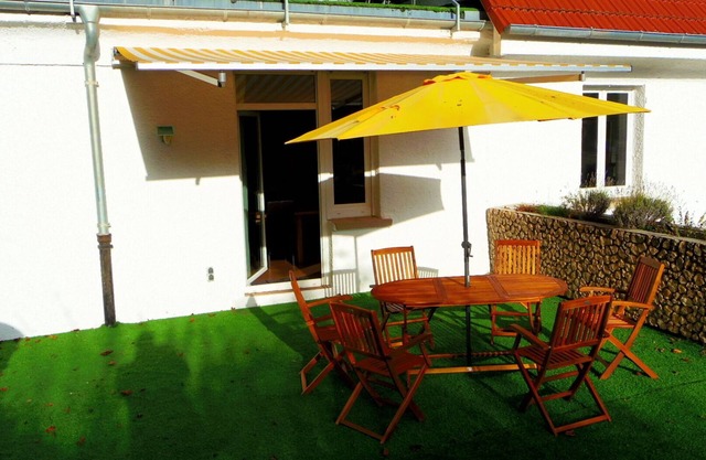 Appartement de vacances "Villa Fink Obergeschoss" avec vue sur la montagne, terrasse privée et wifi