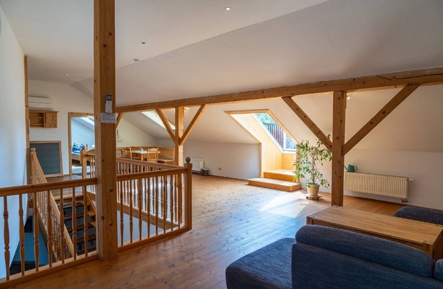 Apartamento 'Ferienwohnung Zellbachblick - Groß' con terraza privada, Wi-Fi y aire acondicionado.