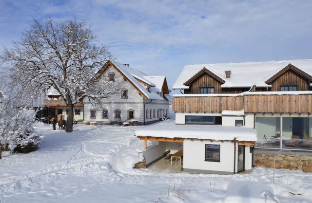 Maison de vacances avec balcon avec vue sur les Alpes d'Ybbstal