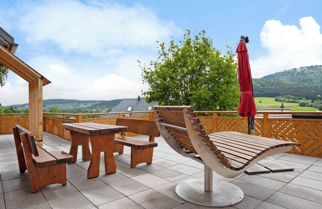 Maison de vacances 'Chalet Schonzeit' avec vue sur la montagne, terrasse privée et Wi-Fi