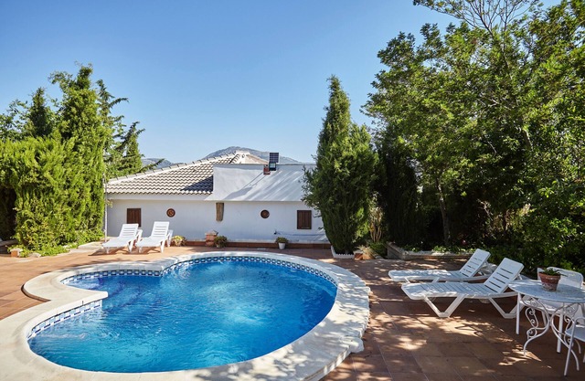 Maison de vacances 'Casa Rural La Atalaya' avec vue sur la montagne, piscine privée et Wi-Fi