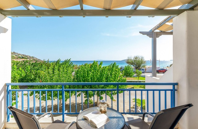 Maison de vacances '3 Kypri Seaview Perasma Studio' avec vue sur la mer, Wi-Fi et climatisation