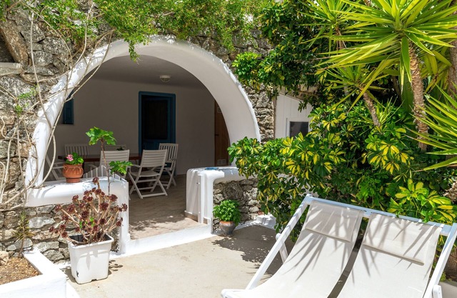 Maison de vacances 'Afroditi Ftelia Yasemi B' avec vue sur la montagne, Wi-Fi et climatisation