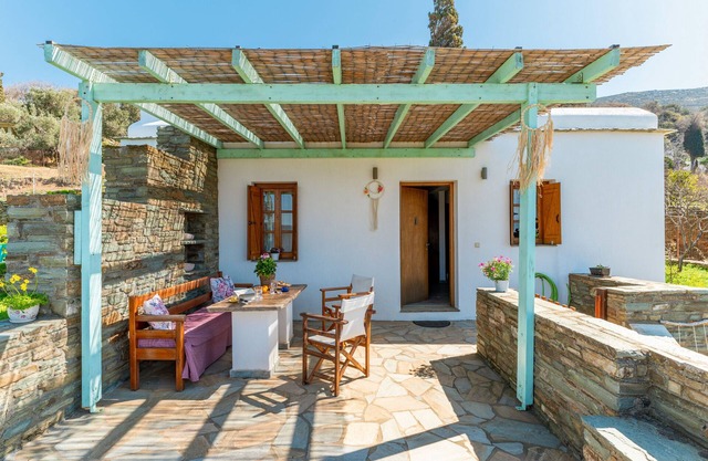 Maison de vacances 'Archontiko Keli' avec vue sur les montagnes, Wi-Fi et climatisation