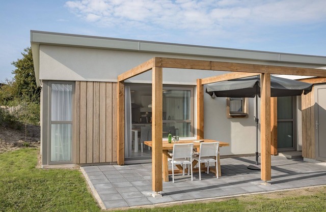 Lodge moderne avec 2 salles de bain, à 500m de la plage