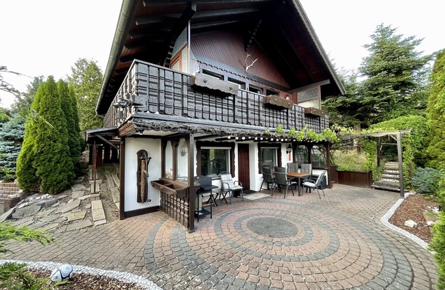 Maison de vacances 'Balke' avec vue sur les montagnes, jardin, terrasse et Wi-Fi.
