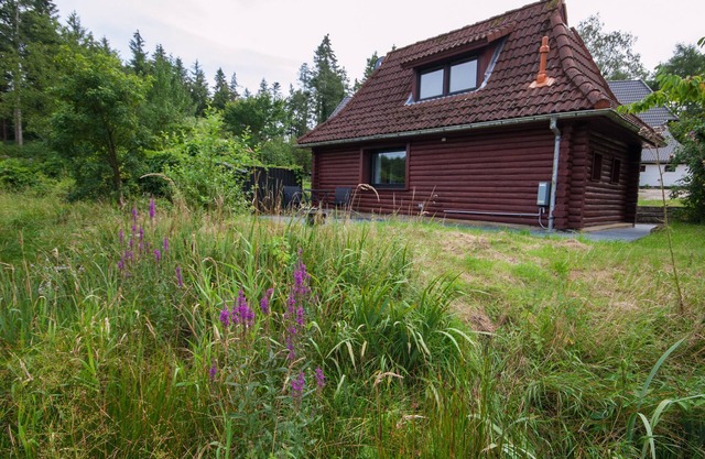 Maison de vacances 'Blockhaus Quellental' avec vue sur lac, terrasse privée et Wi-Fi
