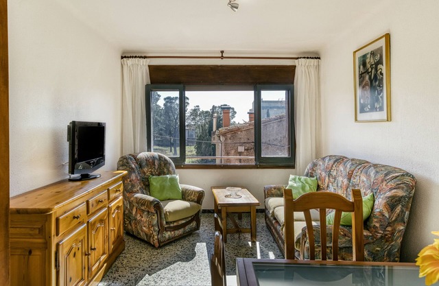 Maison de vacances "Can Picola" avec vue sur les montagnes, terrasse privée et Wi-Fi.