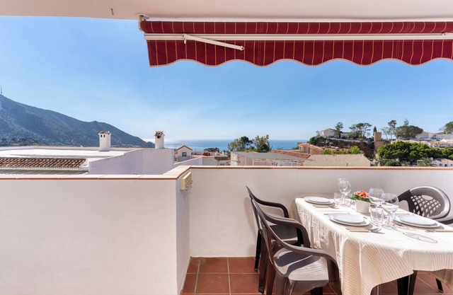Maison de vacances 'Casa Centro' avec vue sur la mer, Wi-Fi et climatisation