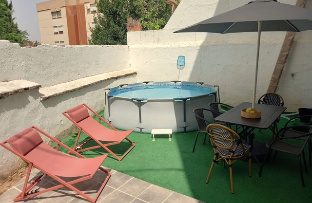 Maison de vacances 'Casa Con Jardín, Aparcamiento' avec vue montagne, Wi-Fi et climatisation