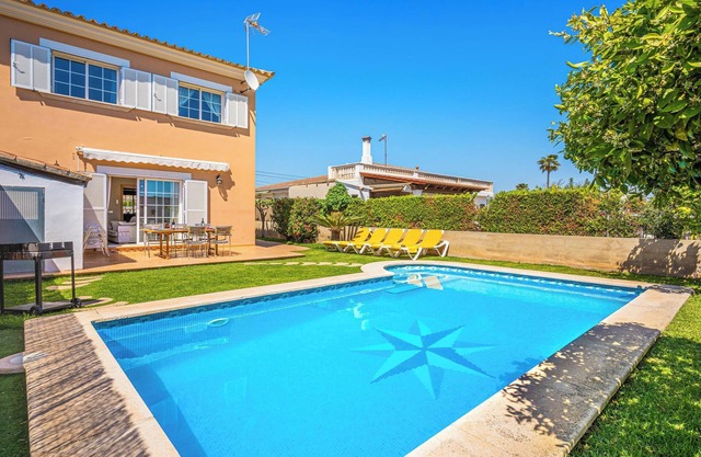Maison de vacances Casa las Bahias avec Piscine, connexion Wi-Fi, climatisation, Terrasse et Jardin