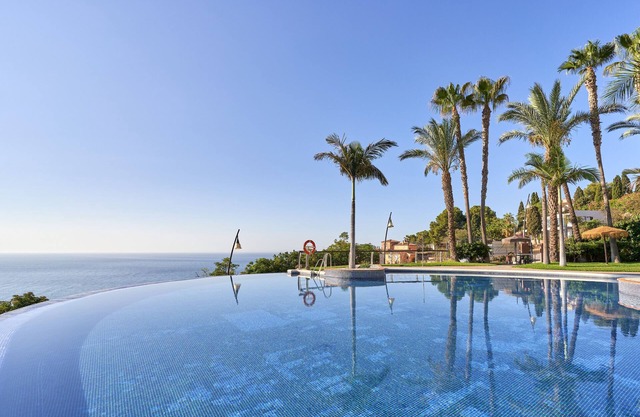 Maison de vacances 'Casa Palmeras' avec vue sur la mer, Wi-Fi et climatisation