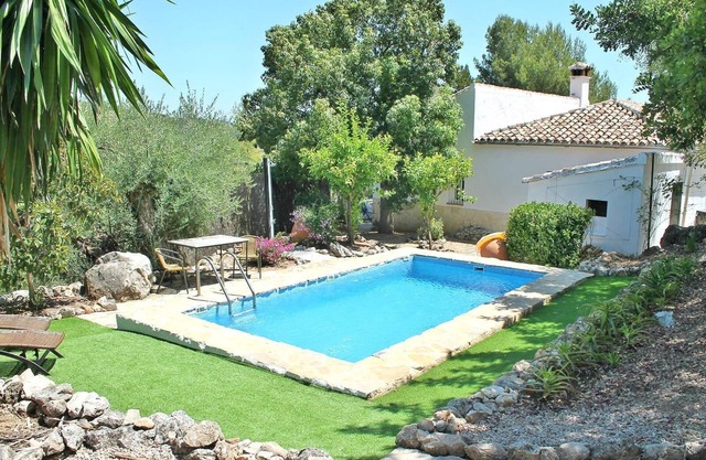 Maison de vacances Casa Romántica avec vue sur la montagne, piscine et Wi-Fi