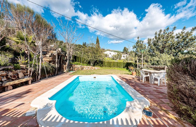 Maison de vacances 'Casa Rural Villa Campito' avec vue sur les montagnes, piscine privée et Wi-Fi