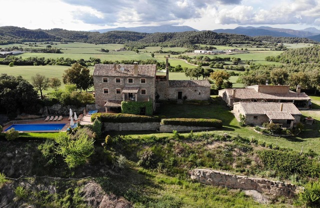 Maison de vacances 'El Porxet' avec vue sur les montagnes, piscine partagée et Wi-Fi
