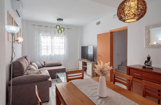 Maison de vacances 'El Rincón Sevillano' avec terrasse privée, Wi-Fi et climatisation