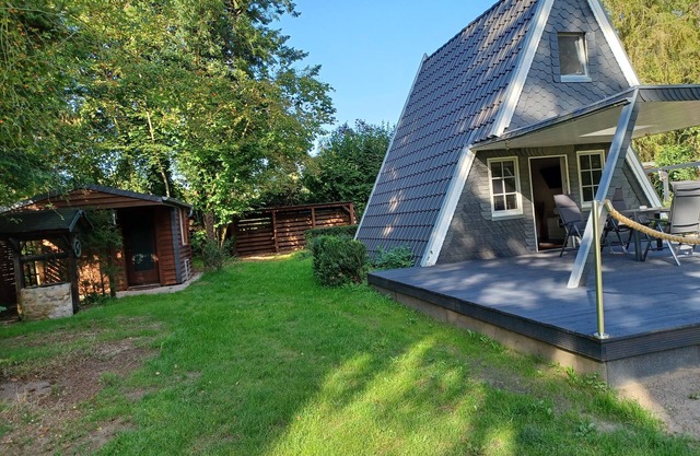 Maison de vacances 'Elbliebe' avec terrasse privée, Wi-Fi et climatisation