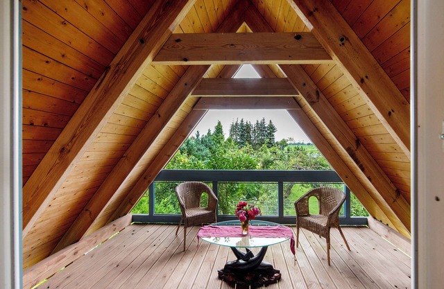 Maison de vacances 'Ferienhaus Im Grünen' avec terrasse partagée, jardin privé et Wi-Fi
