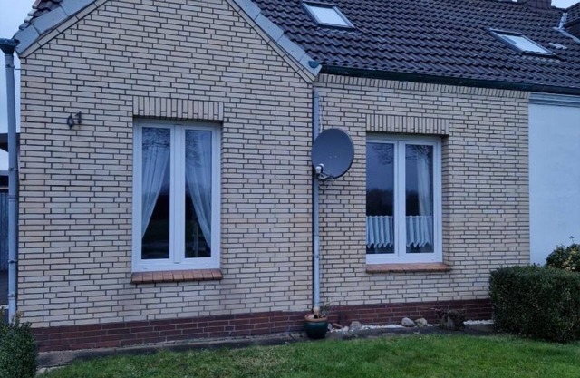 Maison de vacances 'Ferienhaus Küstenperle' avec terrasse privée, jardin partagé et Wi-Fi