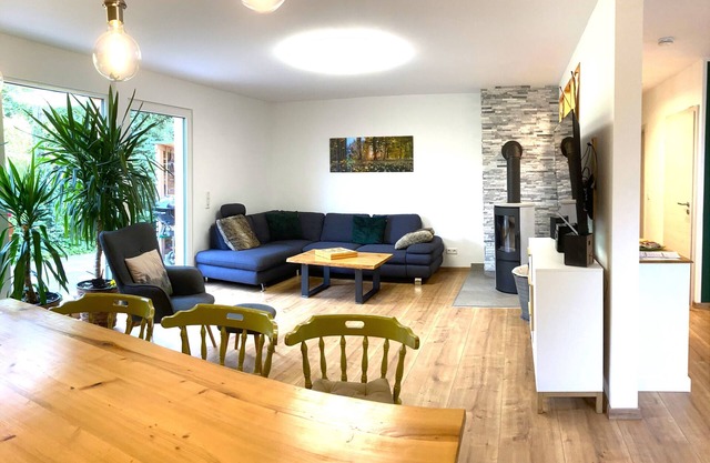 Maison de vacances 'Ferienhaus Urwald' avec terrasse privée, jardin privé et Wi-Fi