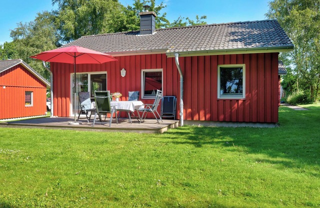 Maison de vacances 'Ferienhaus Seeschwalbe' avec terrasse privée, jardin privé et Wi-Fi