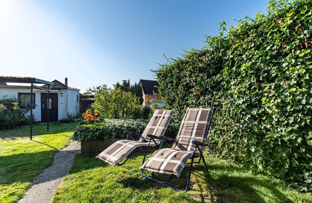 Maison de vacances 'Ferienhaus Stine Stralsund Ostsee' avec terrasse privée, jardin privé et Wi-Fi