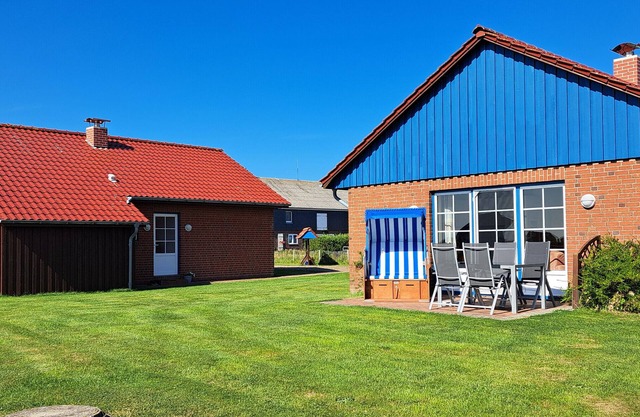 Maison de vacances 'Ferienhaus Wellengang' avec jardin partagé et Wi-Fi