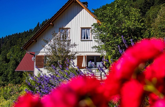 Maison de vacances 'Ferienhaus Niedermättle' avec vue sur les montagnes, terrasse privée et Wi-Fi