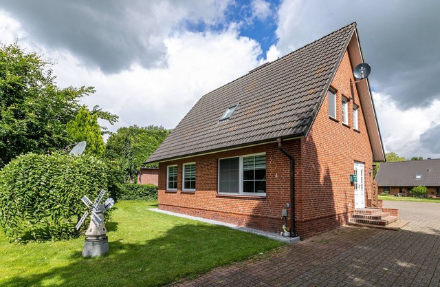 Maison de vacances 'Ferienhaus Magda - Stadum' avec terrasse privée, jardin privé et Wi-Fi
