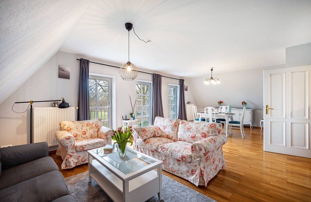 Maison de vacances 'Ferienwohnung Gestüt Kriseby' avec terrasse partagée, jardin partagé et Wi-Fi