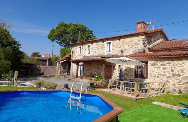 Maison de vacances 'Fonte Do Barro Y Spa Opcional' avec vue sur la montagne, piscine privée et Wi-Fi