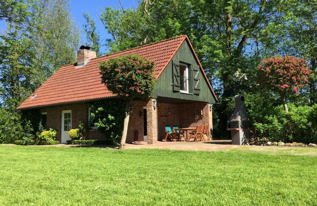 Maison de vacances 'Gänsehaus' avec terrasse et jardin privés
