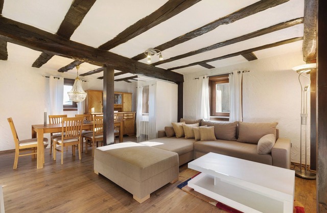 Maison de vacances 'Gemütliches In Feldatal' avec jardin partagé, balcon et Wi-Fi